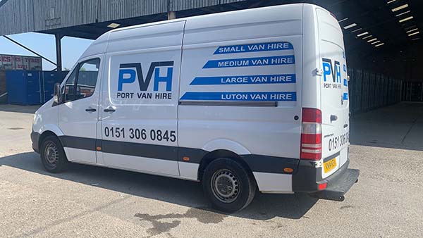 Transit van for hire